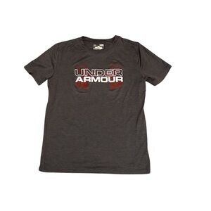 Under Armour Kids Charcoal T-Shirt, L